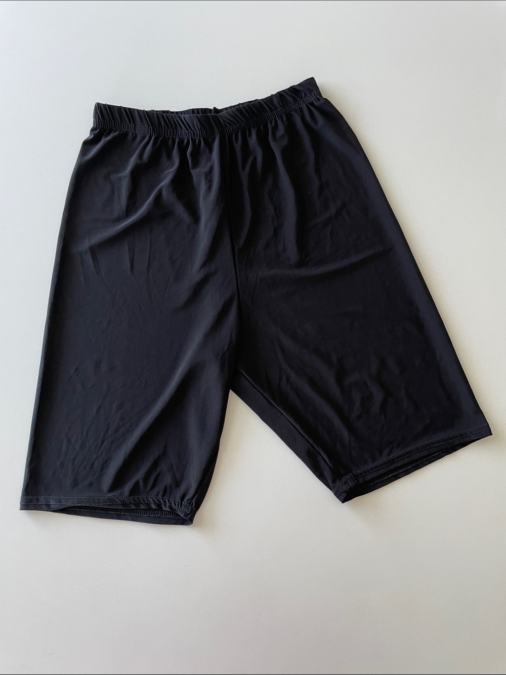 PrettyLittleThing Base Layer Black Slip Shorts | 6